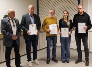 SV Eutendorf – Ehrungen bei der Jahreshauptversammlung